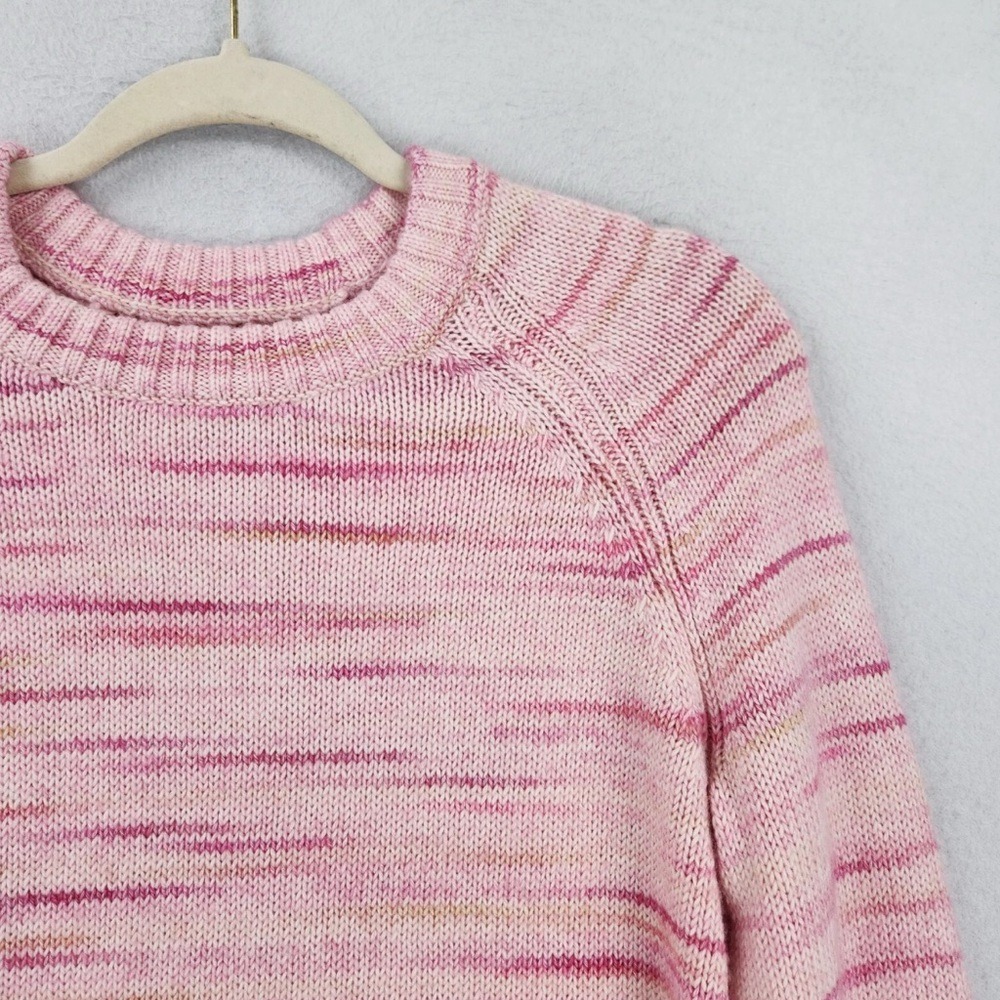 J. Crew, Raglan Pink Spade‎ - Dyed Sweater, Size S